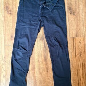 RW&CO. Slim Fit Dark Blue Trousers